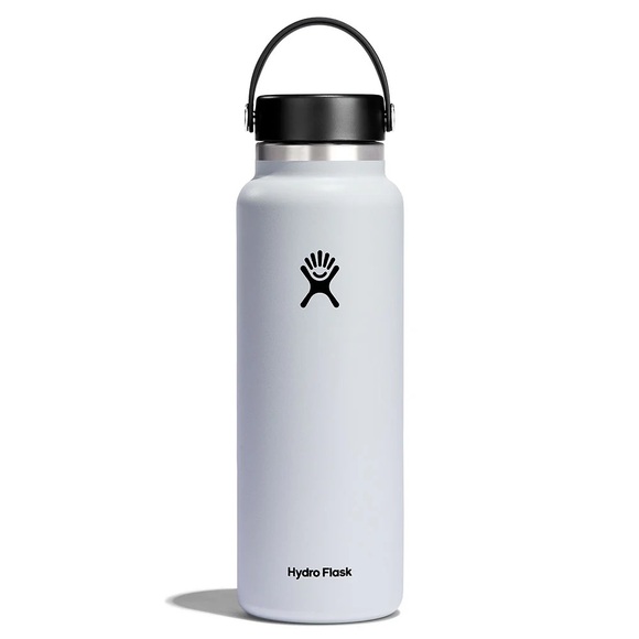NWT Hydro Flask White Wide Mouth Bottle, 21oz - Picture 1 of 8
